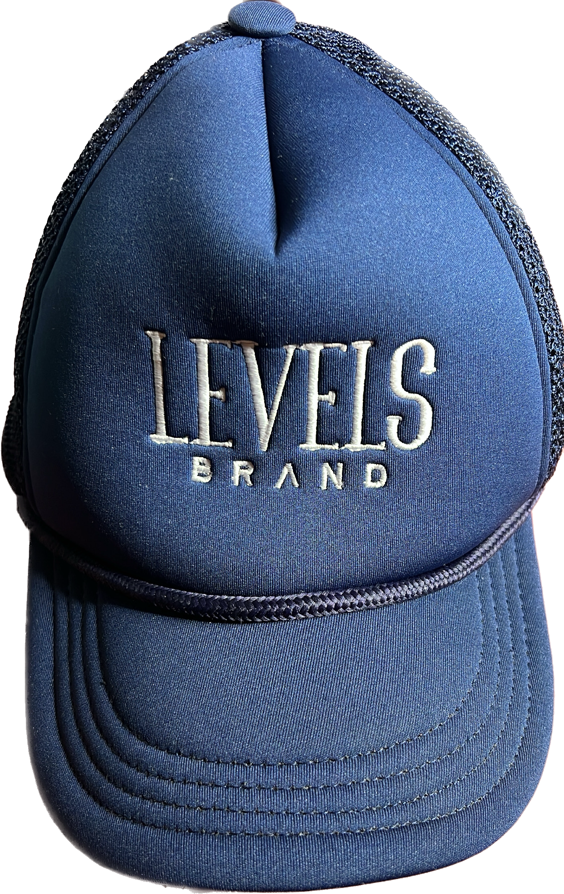 Levels Signature Logo Trucker Hat|Navy