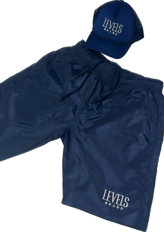 Levels Signature Logo Trucker Hat|Navy