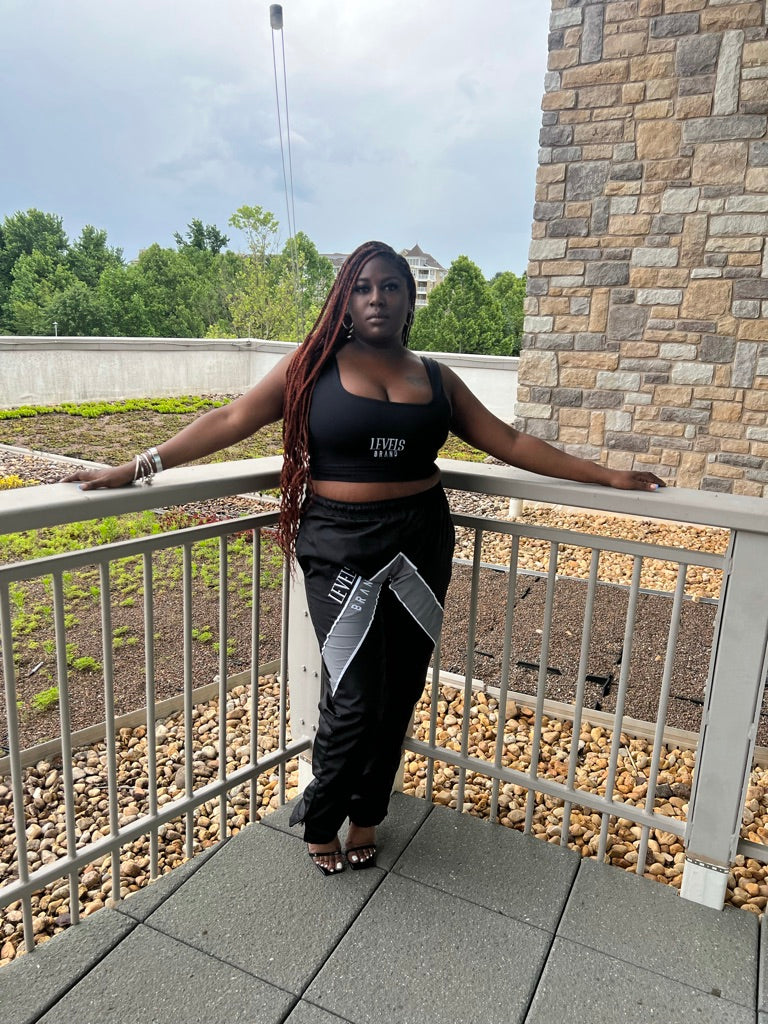 Levels V-Line Windbreaker Set |Black