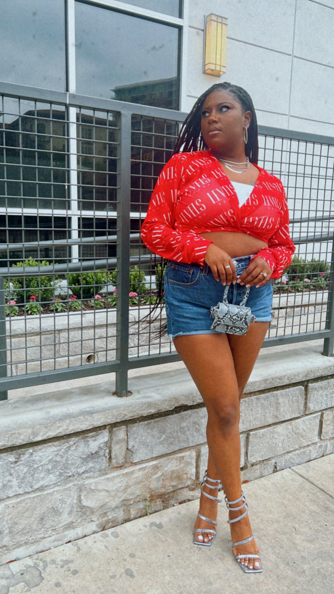 Levels Mesh Button Up Top | Pink