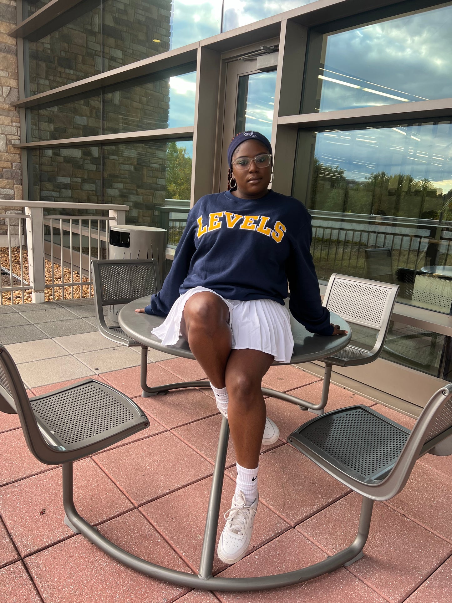 Levels Collegiate Crewneck