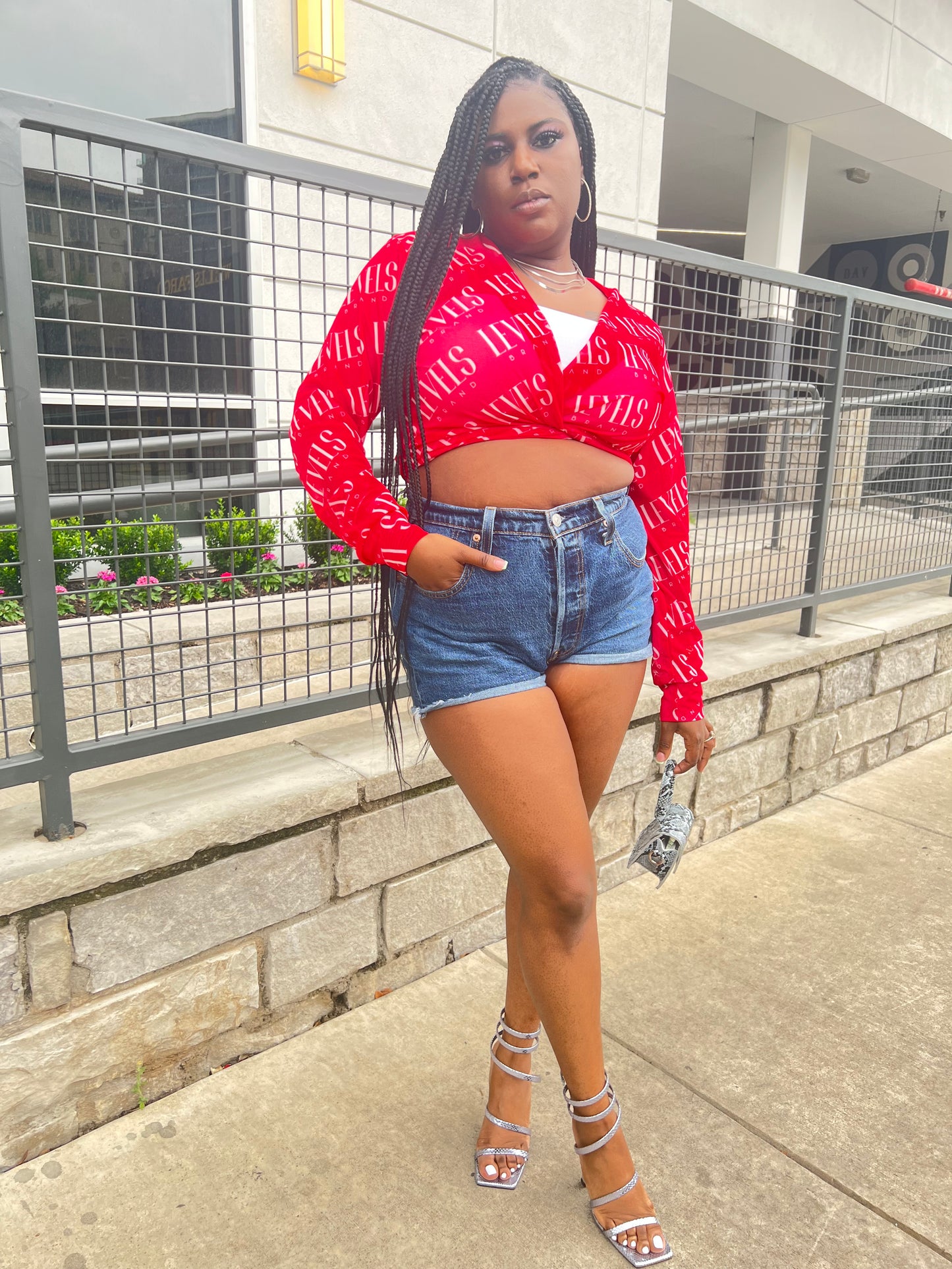Levels Mesh Button Up Top | Pink