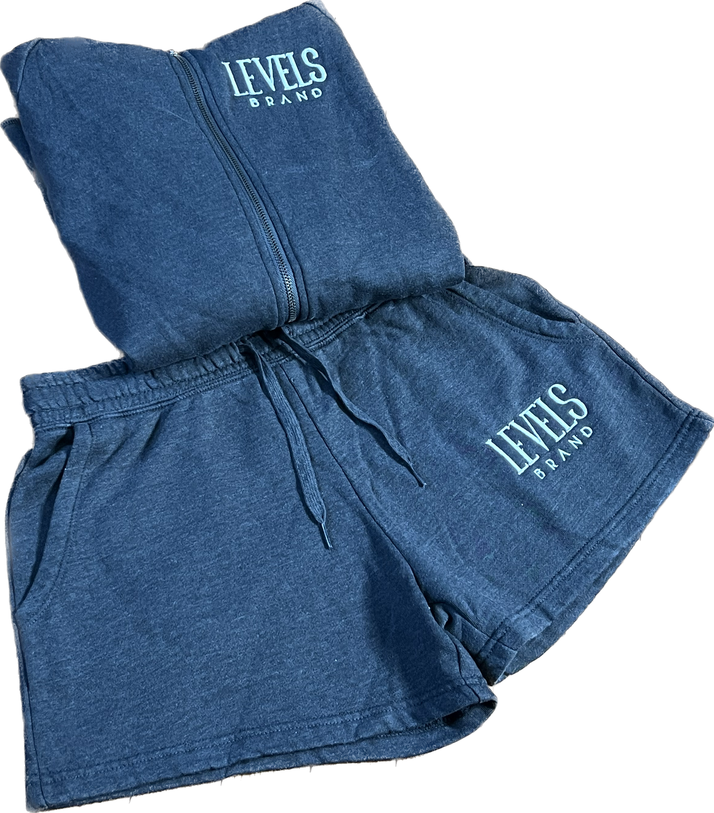 Summer Nights| Full Zip Short Set