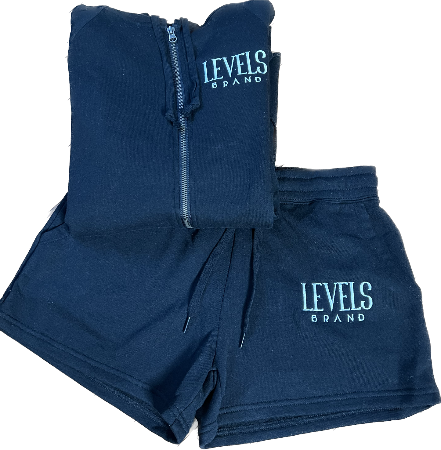 Summer Nights| Full Zip Short Set