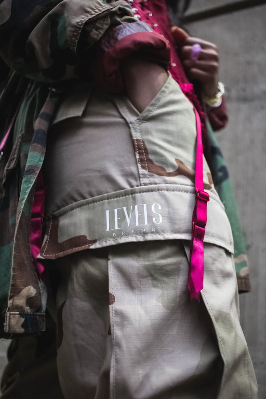 LVL Vintage Style Cargo Pants