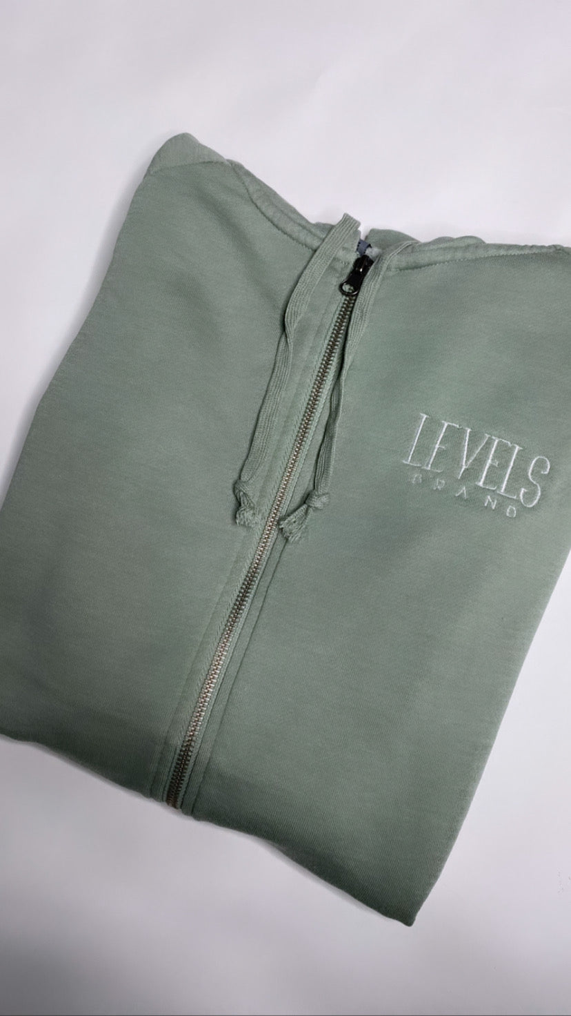 Summer Nights| Full Zip Short Set