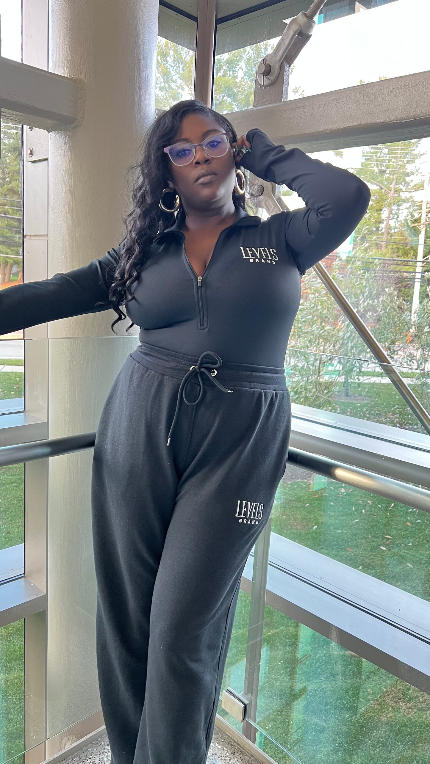 Zip-Up Long Sleeve Bodysuit