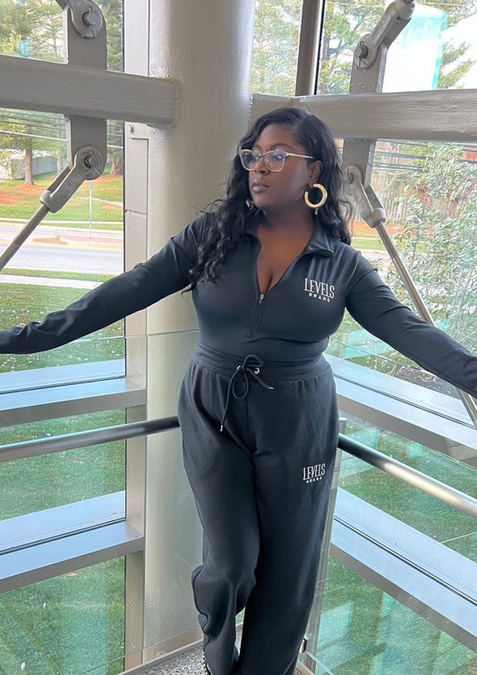 Zip-Up Long Sleeve Bodysuit