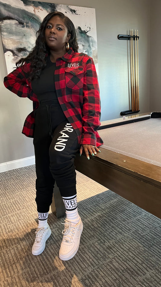 Levels Flannel Button Up