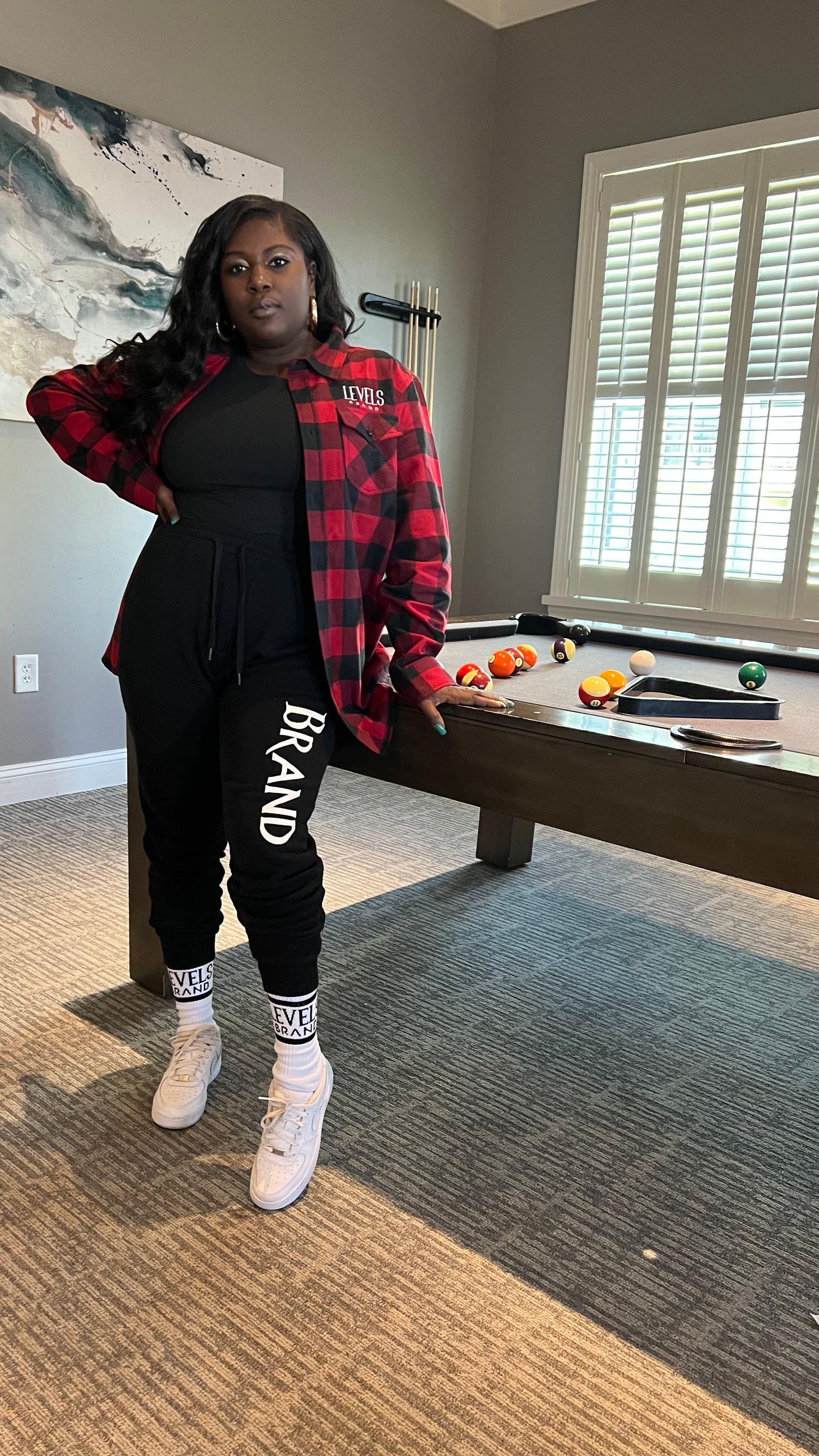 Levels Flannel Button Up