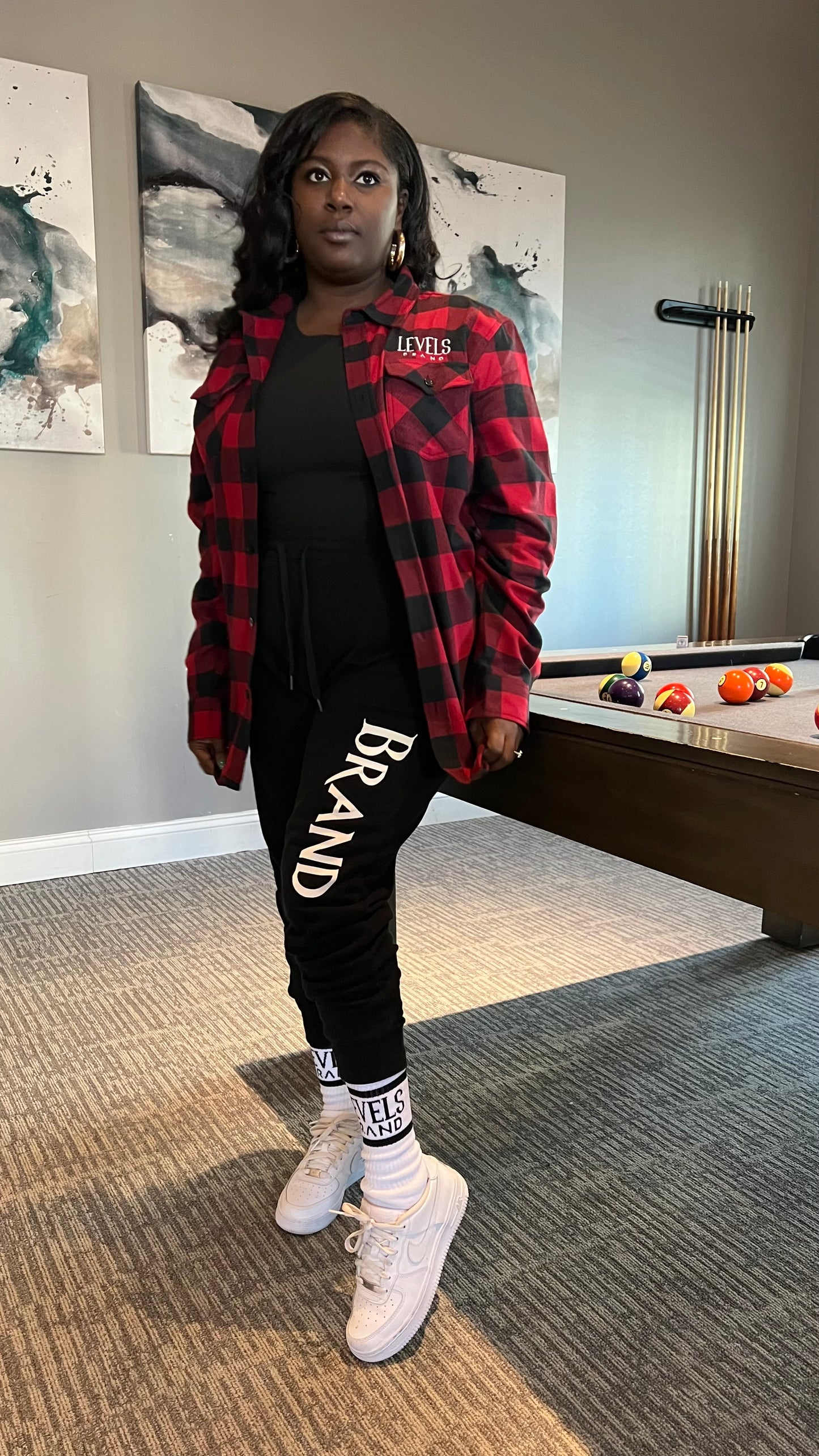 Levels Flannel Button Up