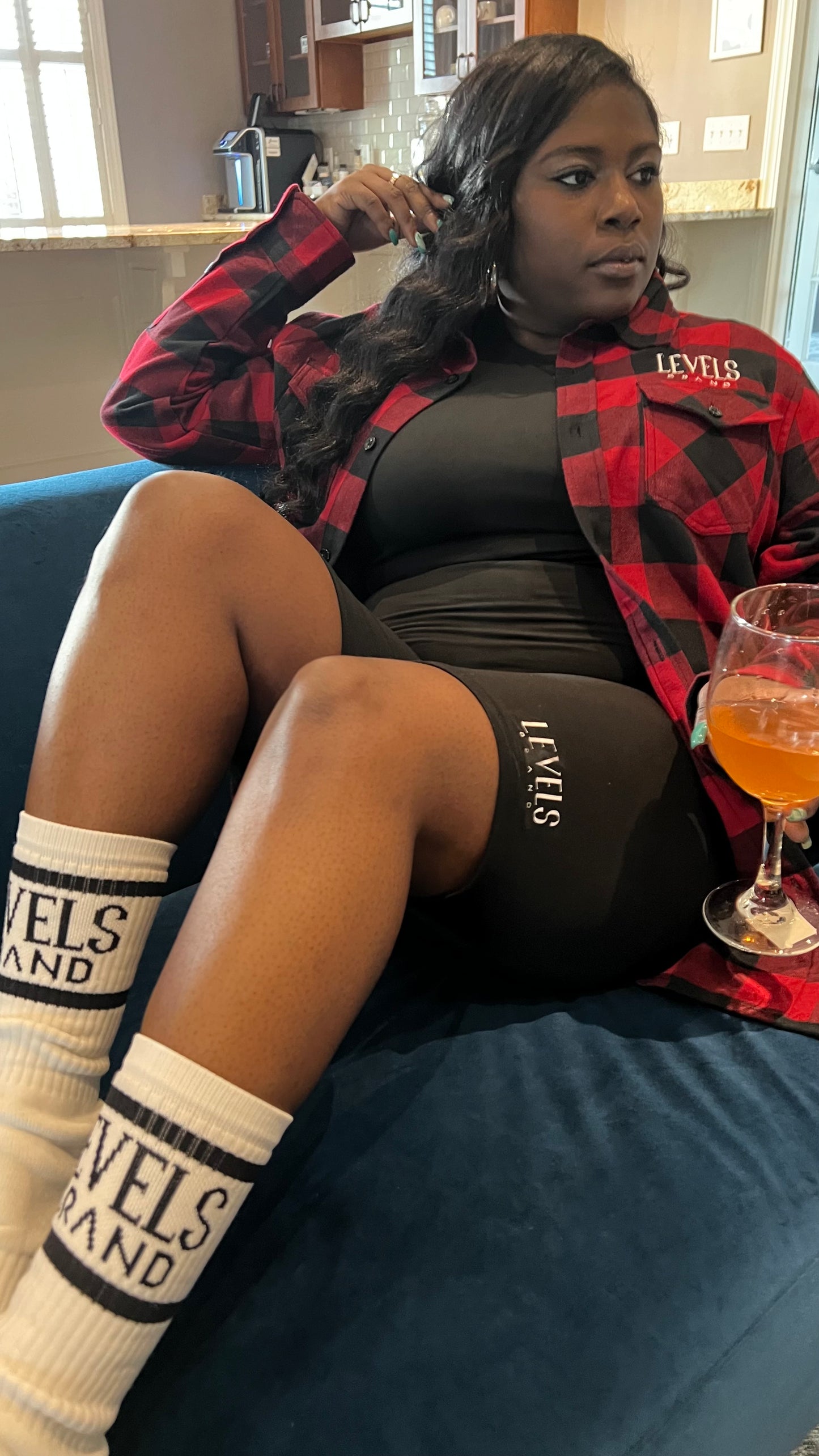 Levels Flannel Button Up