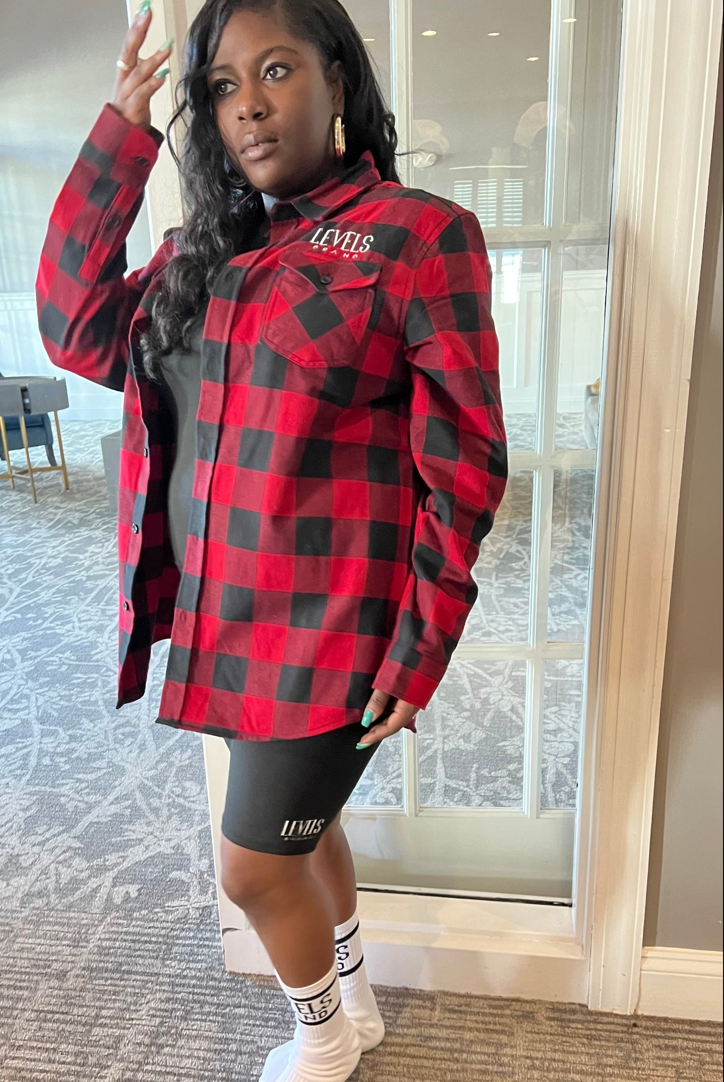 Levels Flannel Button Up