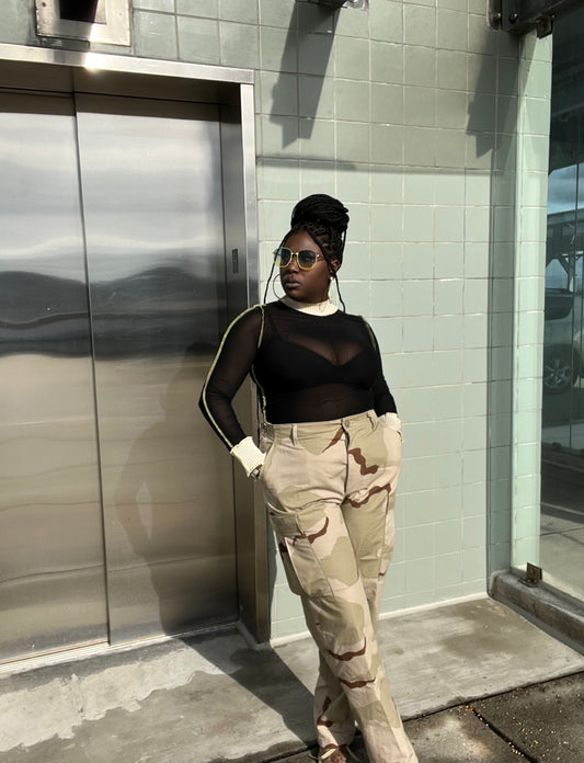 LVL Vintage Style Cargo Pants