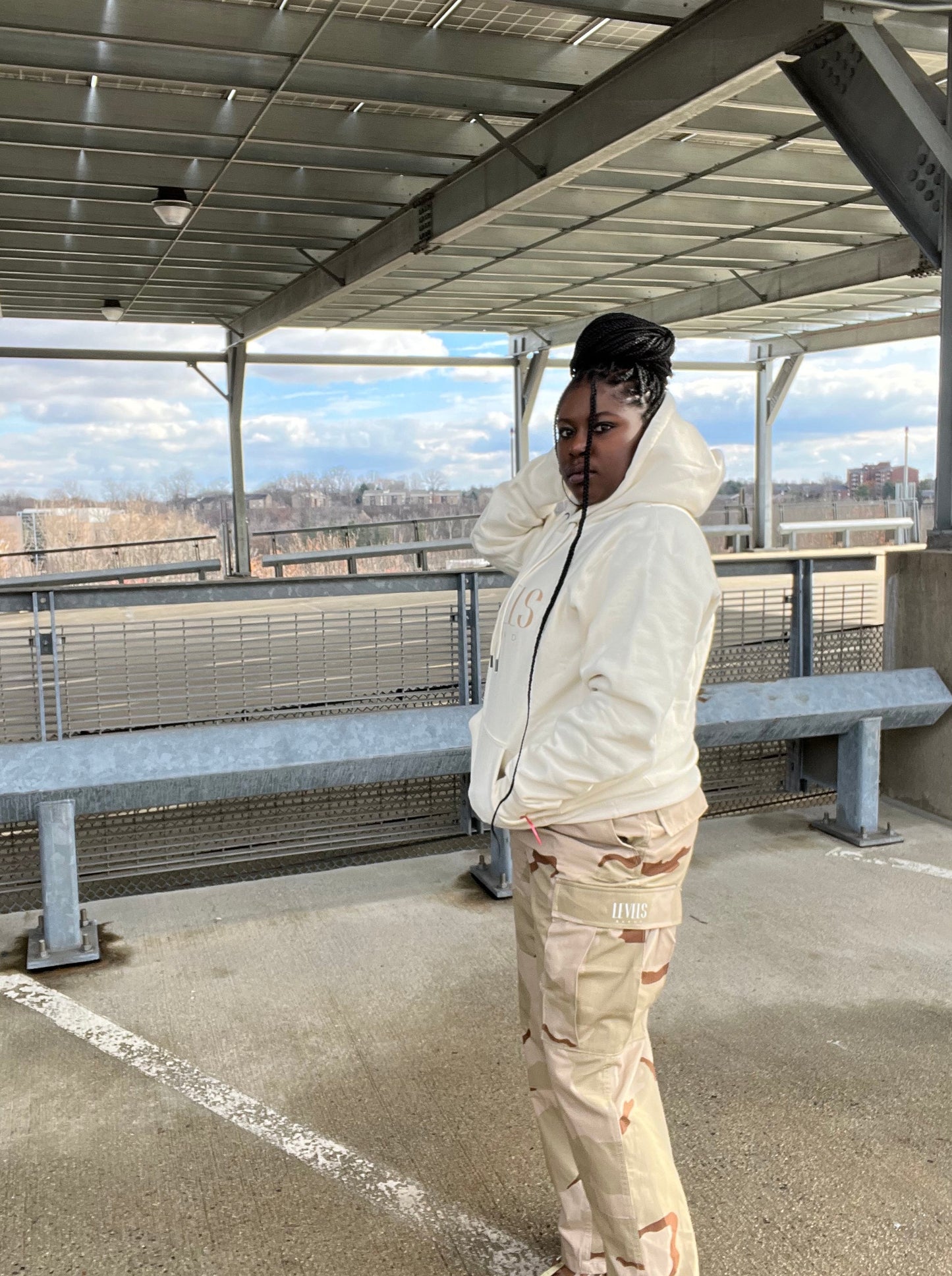 LVL Vintage Style Cargo Pants