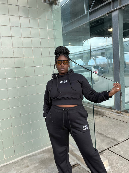 Levels Essential Cropped Hoodie