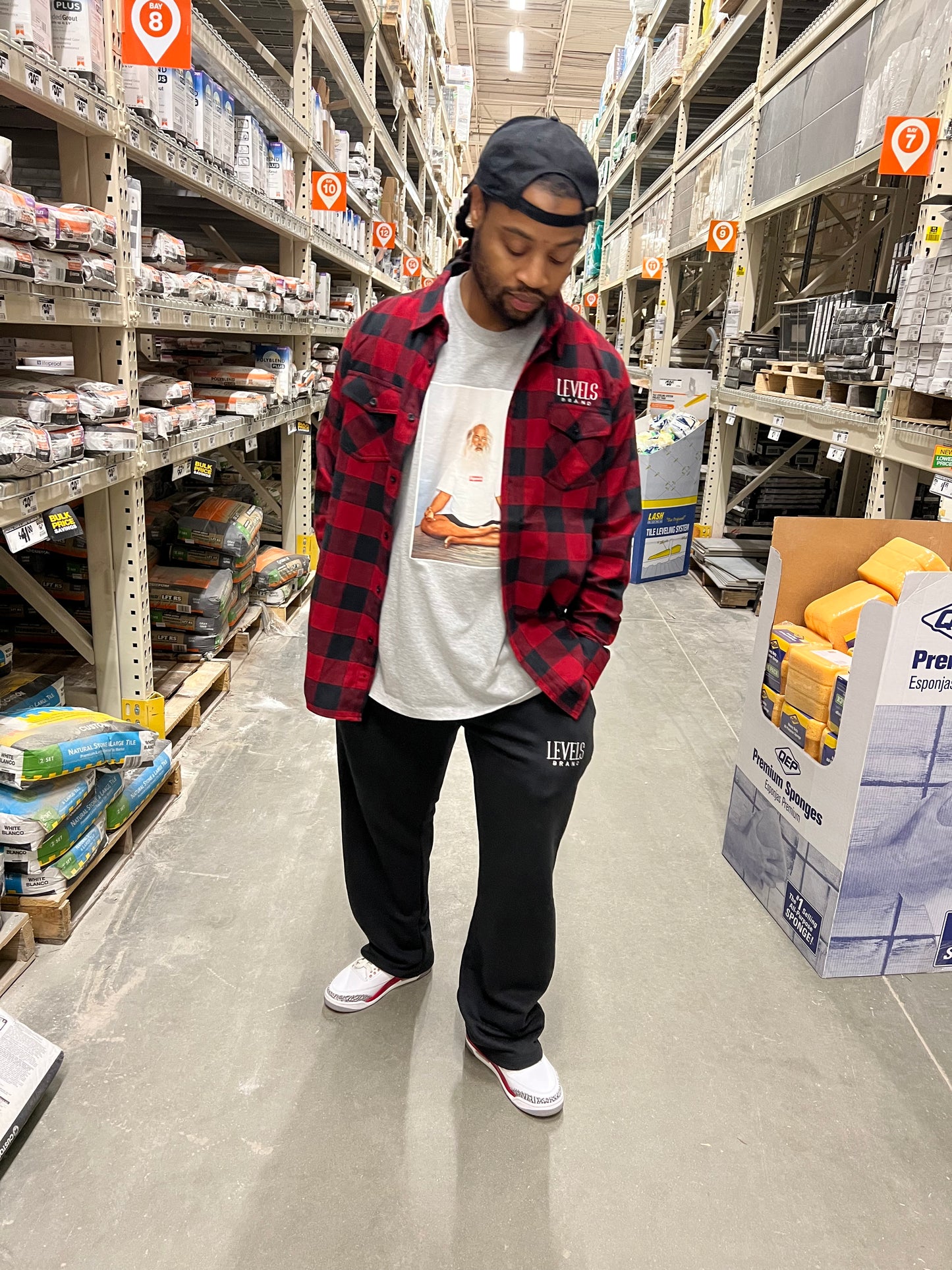 Levels Flannel Button Up