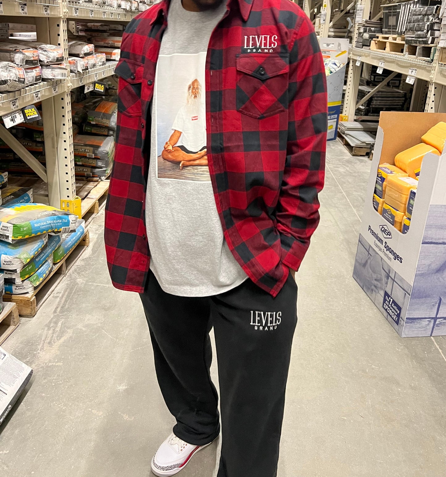 Levels Flannel Button Up