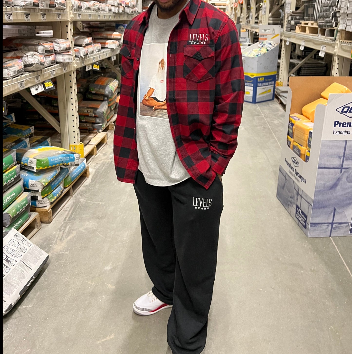 Levels Flannel Button Up