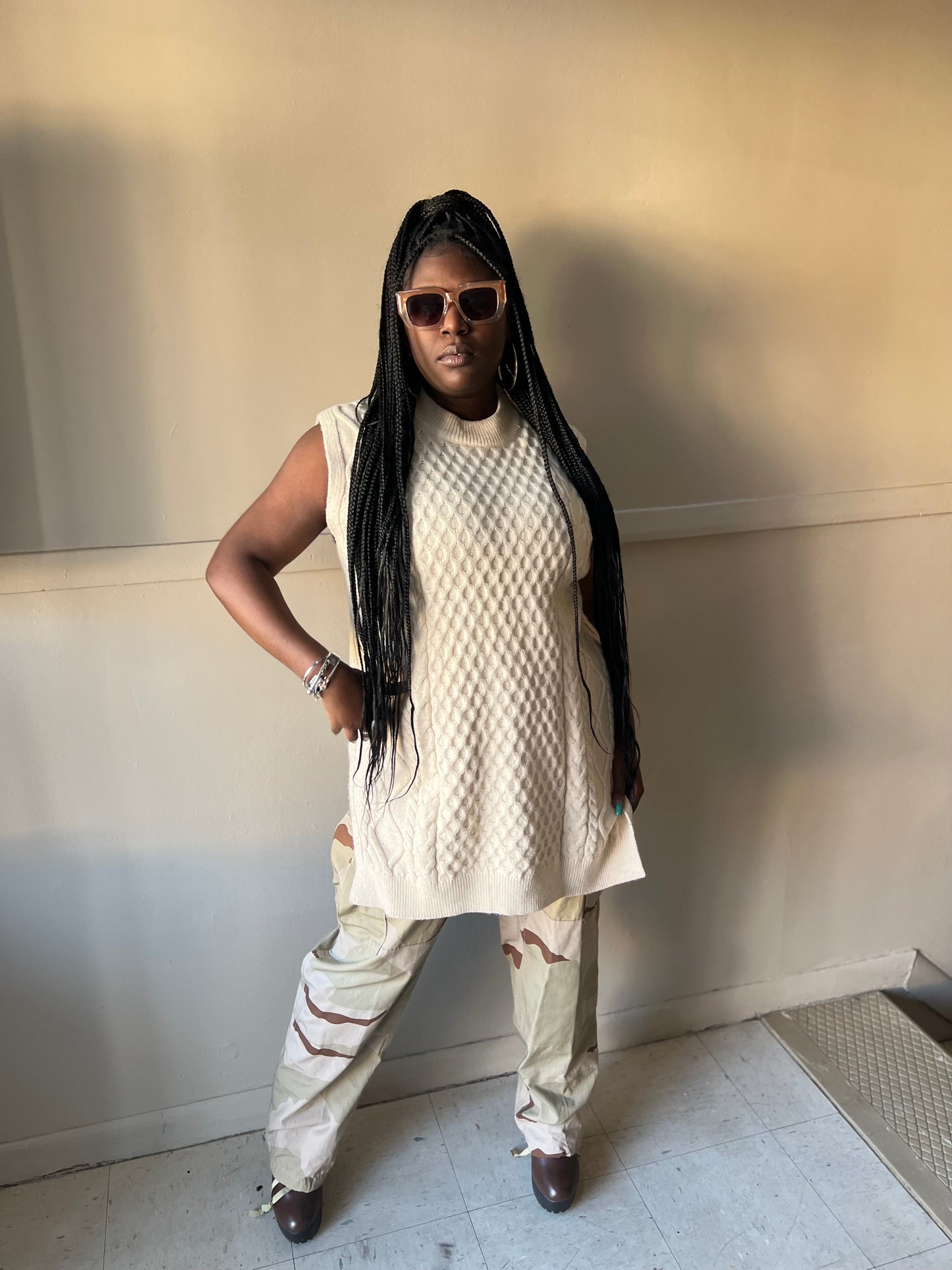 LVL Vintage Style Cargo Pants