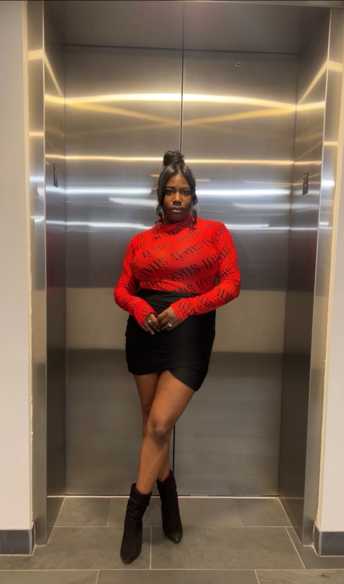 Levels Mesh Top | Red