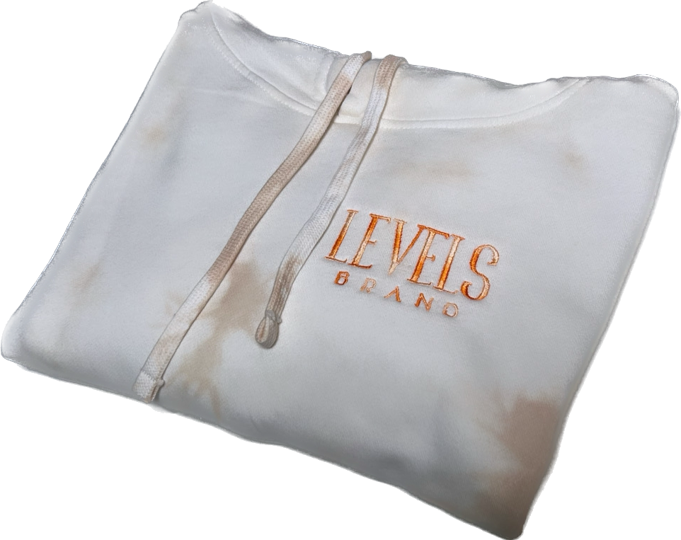Levels Tie-Dye Hoodie | Creamsicle