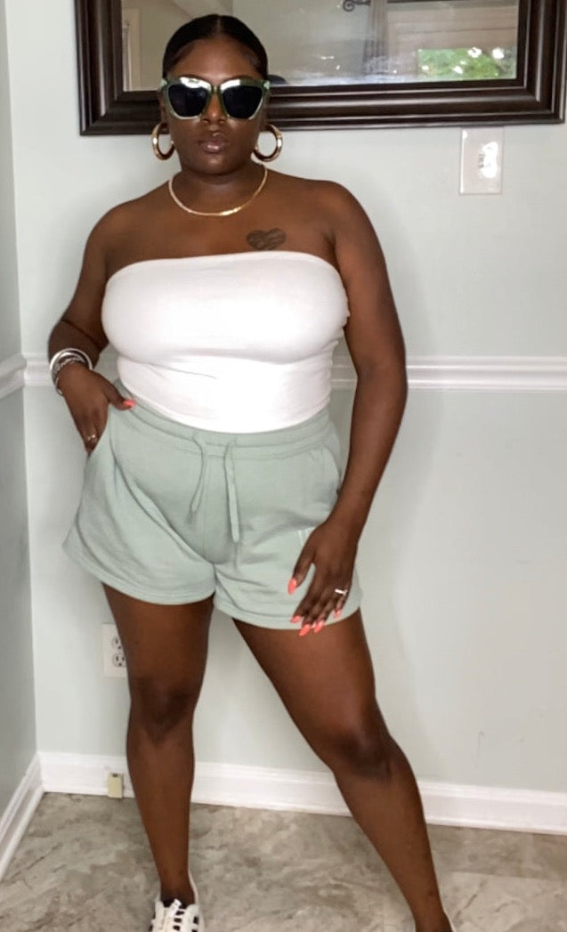 Summer Nights| Full Zip Short Set